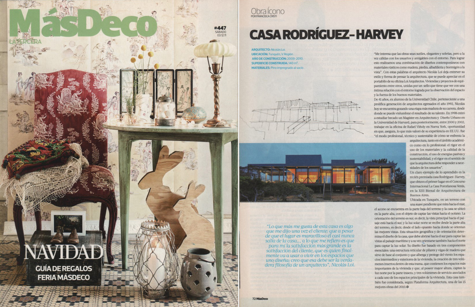 masdeco harvey Prensa